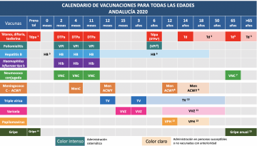 Calendario vacunal 2020: la vacuna tetravalente de la meningitis para 12 meses y 12 años, principal novedad