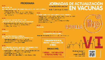 Programa oficial de las VI Jornadas de Actualización en Vacunas IHP 2021