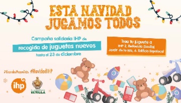 Grupo IHP pone en marcha la campaña \'Esta Navidad jugamos todos\' para que ningún niño se quede sin juguete