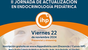 La II Jornada de Actualización en Endocrinología Pediátrica se celebra el 22 de noviembre